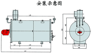卧式燃油(气)炉02